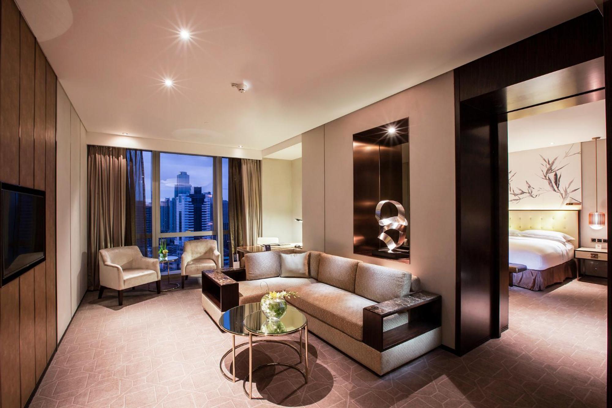 Hotel Hilton Shenzhen Futian Exterior foto