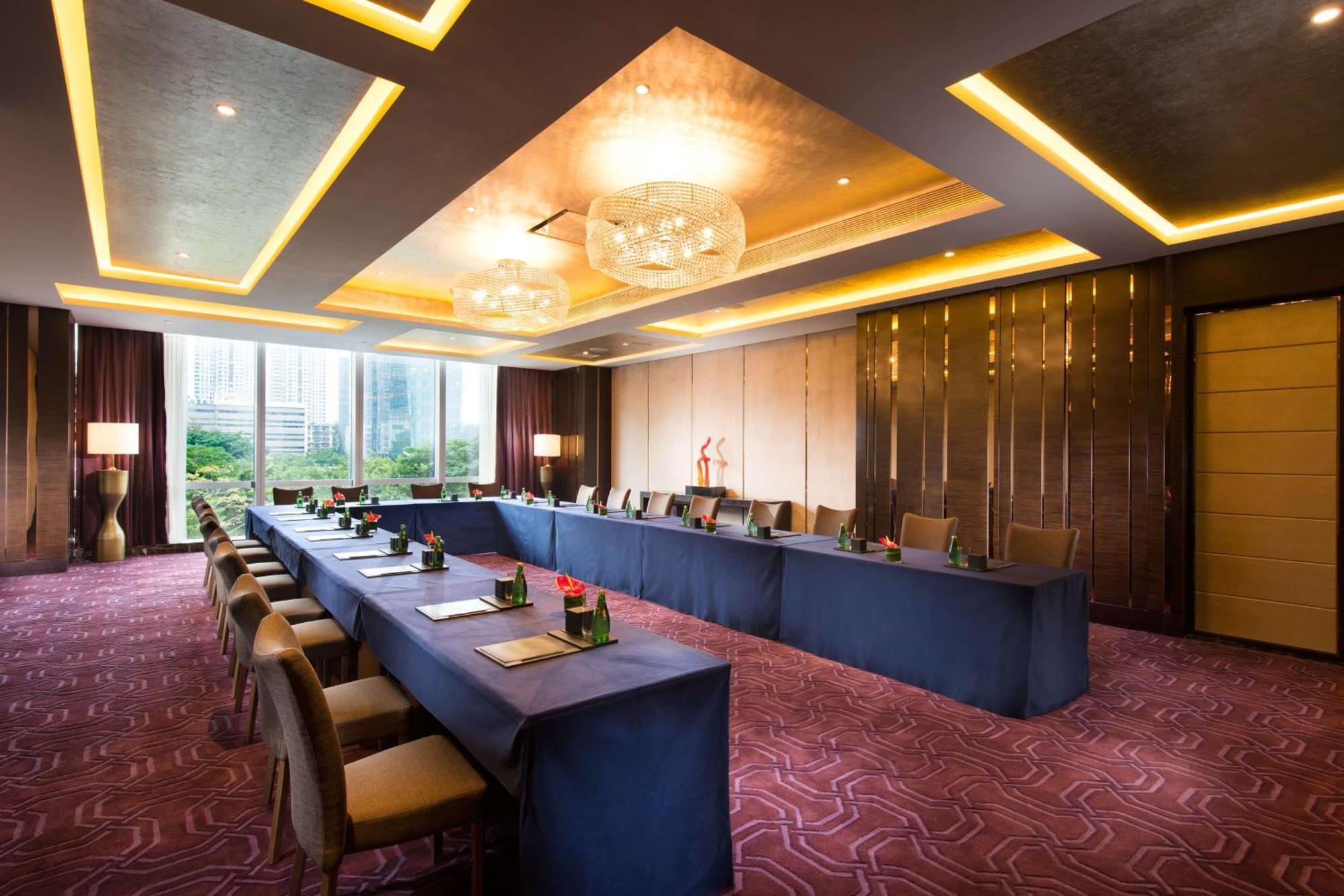 Hotel Hilton Shenzhen Futian Exterior foto