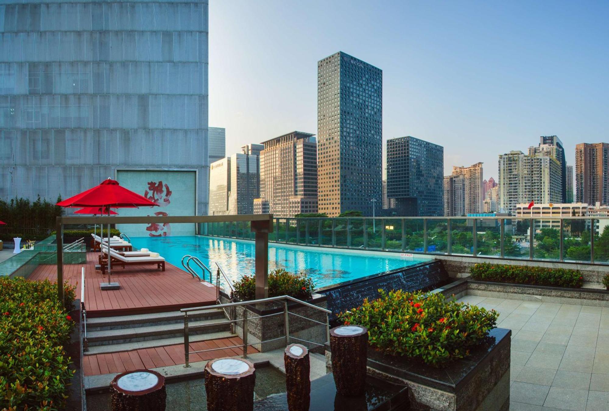 Hotel Hilton Shenzhen Futian Exterior foto