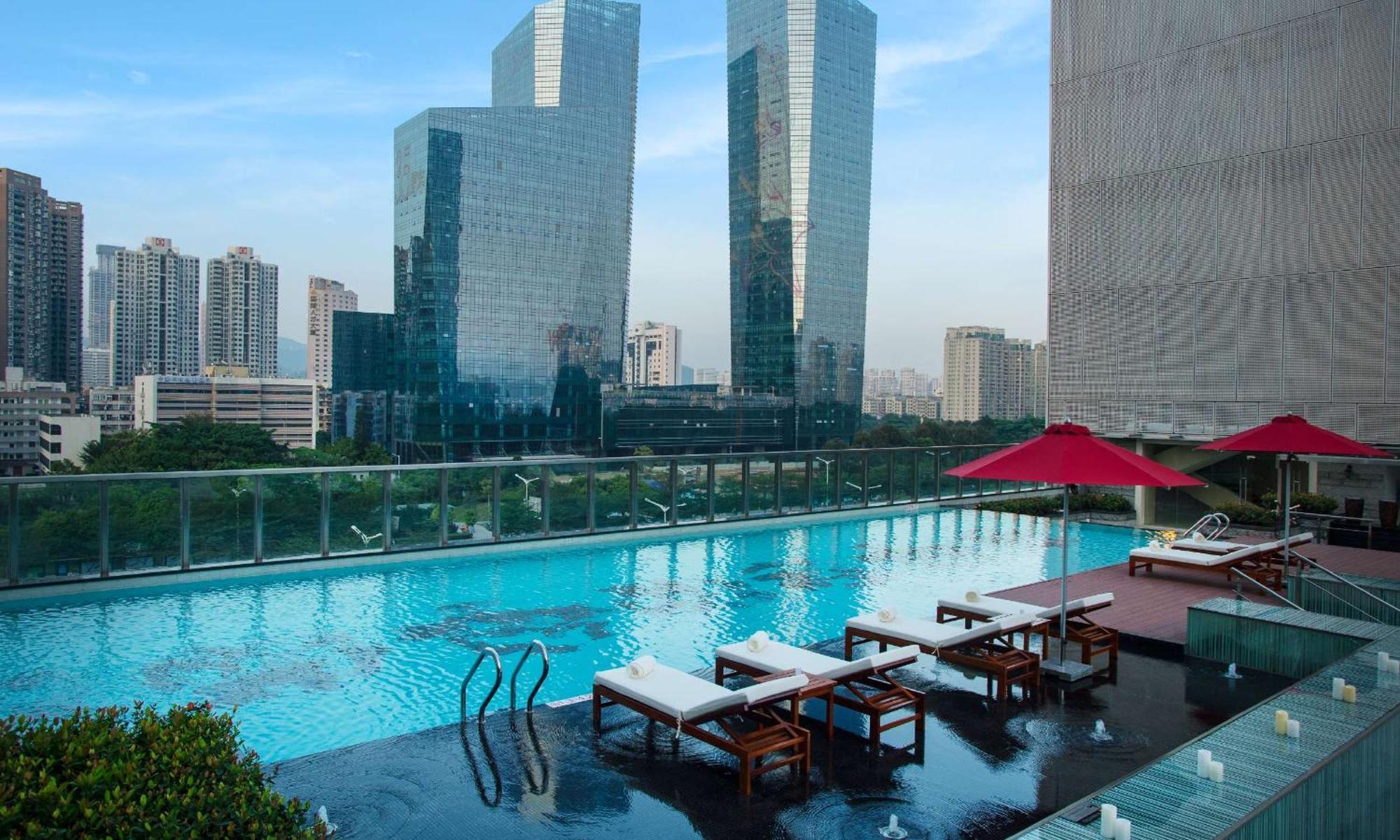 Hotel Hilton Shenzhen Futian Exterior foto