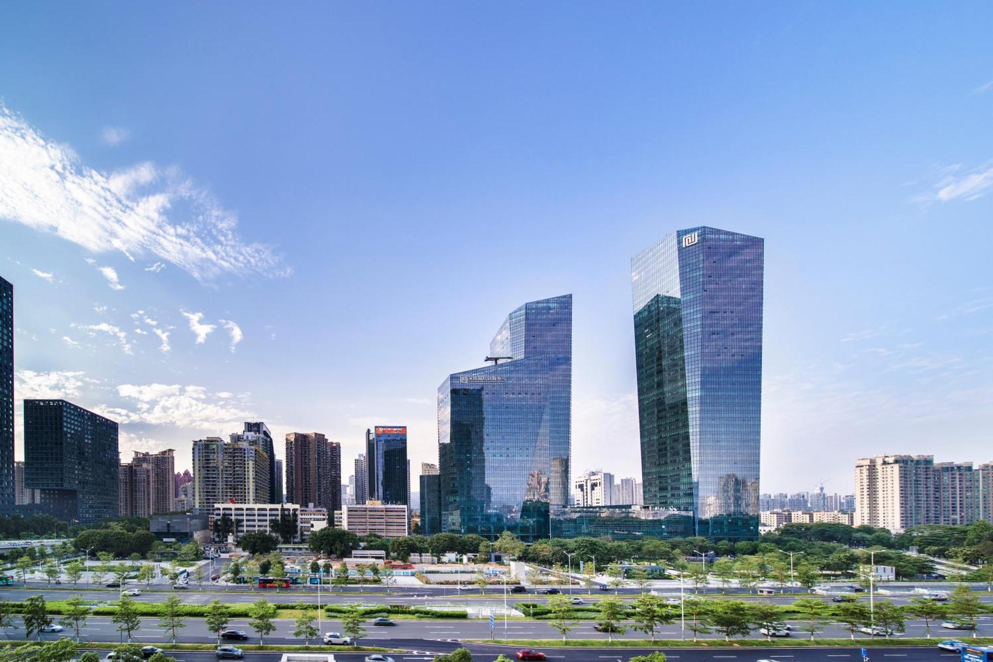 Hotel Hilton Shenzhen Futian Exterior foto
